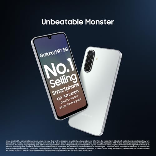 Samsung Galaxy M17 — Samsung Galaxy M17 128GB / Moonlight Silver